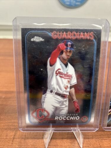 Cheap Sneaks Footwear/Sports Cards Baseball Card Brayan Rocchio 2024 Topps Chrome Future Stars #FS-20, 24 Topps Chorme