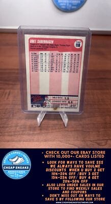 Cheap Sneaks Footwear/Sports Cards Baseball Card Bret Saberhagen 1990 Fleer #116b Kansas City Royals