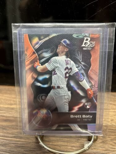 Cheap Sneaks Footwear/Sports Cards Baseball Card Brett Baty 2023 Bowman Platinum New York Mets Rookie Baseball Card #58