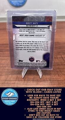 Cheap Sneaks Footwear/Sports Cards Baseball Card Brett Baty 2023 Bowman's Best #68 New York Mets
