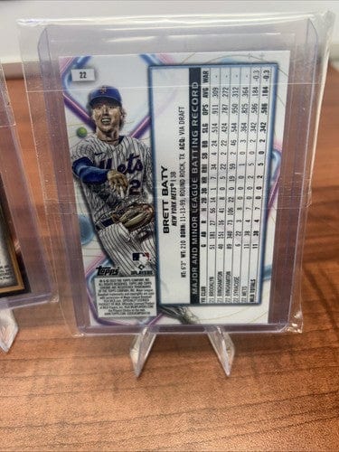 Cheap Sneaks Footwear/Sports Cards Baseball Card Brett Baty New York Mets RC Lot 2023 Topps Chole Cosmic 23 Bowman Ioni