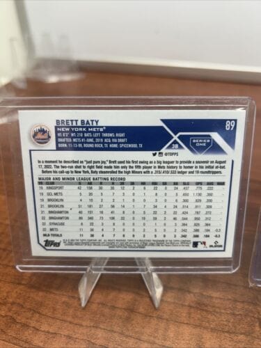 Cheap Sneaks Footwear/Sports Cards Baseball Card Brett Baty New York Mets RC Lot 2023 Topps Chole Cosmic 23 Bowman Ioni