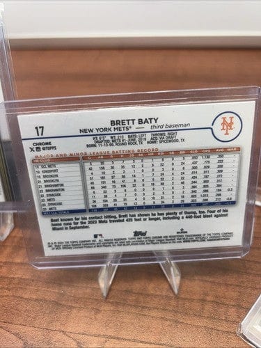 Cheap Sneaks Footwear/Sports Cards Baseball Card Brett Baty New York Mets RC Lot 2023 Topps Chole Cosmic 23 Bowman Ioni