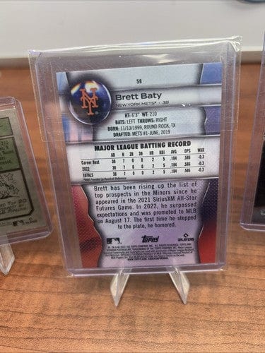 Cheap Sneaks Footwear/Sports Cards Baseball Card Brett Baty RC New York Mets 5 Card Lot