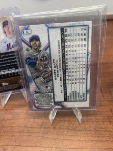 Cheap Sneaks Footwear/Sports Cards Baseball Card Brett Baty RC New York Mets 5 Card Lot
