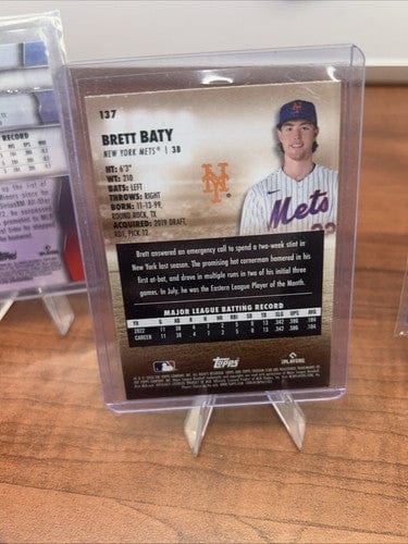 Cheap Sneaks Footwear/Sports Cards Baseball Card Brett Baty RC New York Mets 5 Card Lot