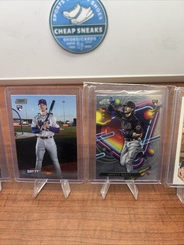 Cheap Sneaks Footwear/Sports Cards Baseball Card Brett Baty RC New York Mets 5 Card Lot