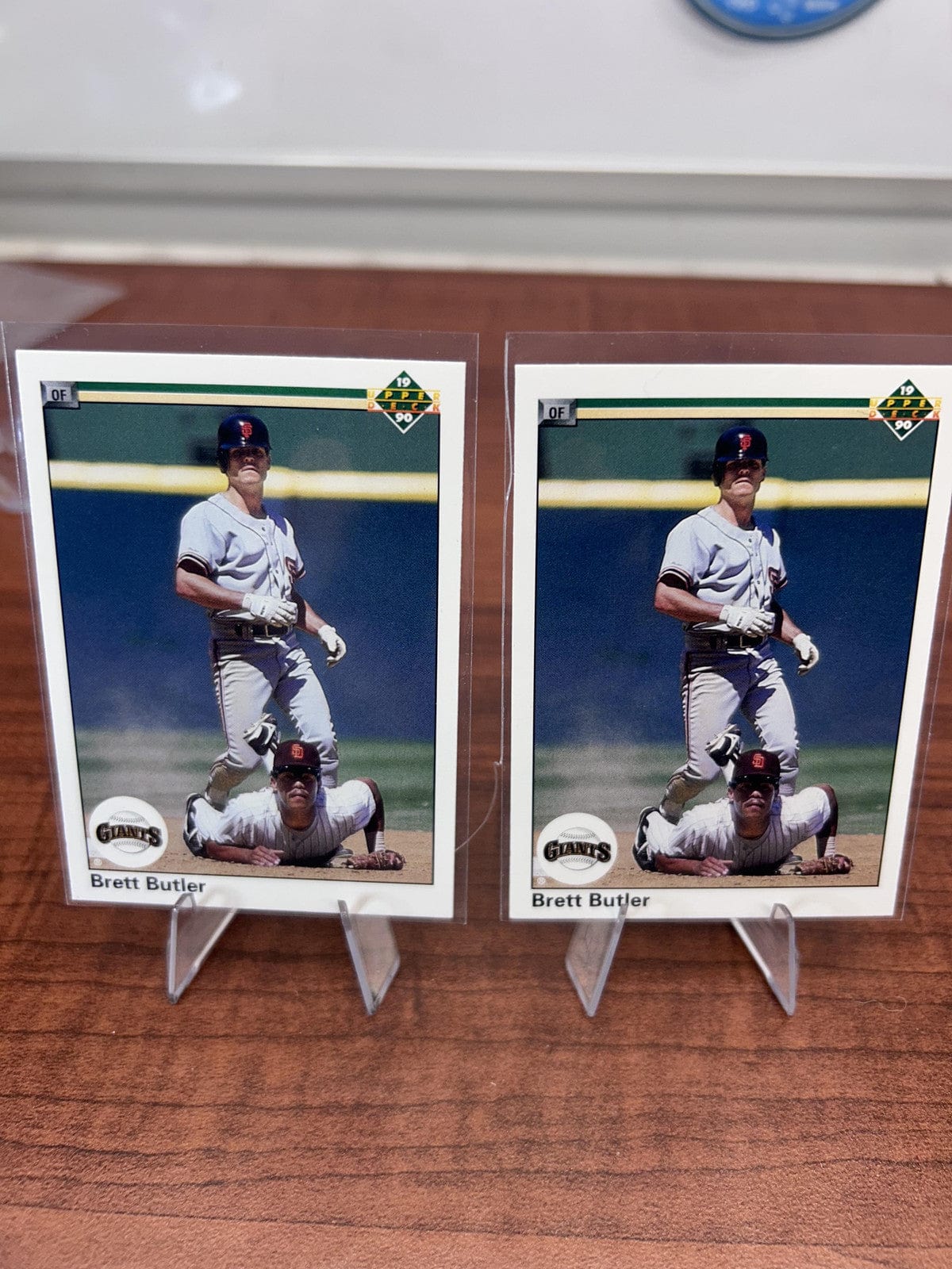 Cheap Sneaks Footwear/Sports Cards Baseball Card Brett Butler 1990 Upper Deck #119b San Francisco Giants