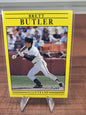 Cheap Sneaks Footwear/Sports Cards Baseball Card Brett Butler 1991 Fleer #257 San Francisco Giants