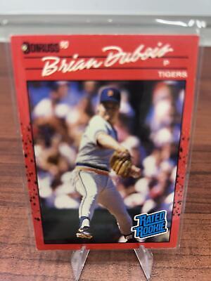Cheap Sneaks Footwear/Sports Cards Baseball Card Brian DuBois RC 1990 Donruss #38c Detroit Tigers