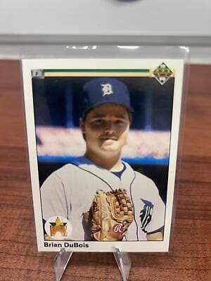Cheap Sneaks Footwear/Sports Cards Baseball Card Brian DuBois RC 1990 Upper Deck #78 Detroit Tigers