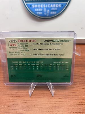 Cheap Sneaks Footwear/Sports Cards Baseball Card Brian O'Keefe RC 2023 Topps Chrome Platinum Anniv Blue Prism Refractor