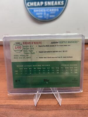 Cheap Sneaks Footwear/Sports Cards Baseball Card Brian O'Keefe RC 2023 Topps Chrome Platinum Anniversary #140 Seattle M