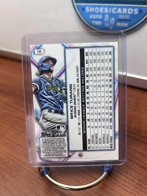 Cheap Sneaks Footwear/Sports Cards Baseball Card Brice Turang RC 2023 Topps Cosmic Chrome #150 Milwaukee Brewers