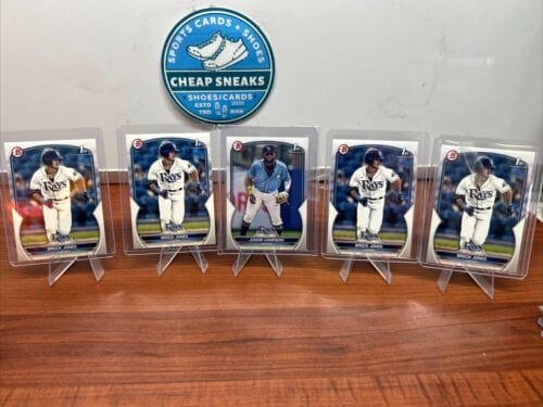 Cheap Sneaks Footwear/Sports Cards Baseball Card Brock Jones 2023 Bowman 1st Prospect Base Card( X4)BP-115 + Junior Cam