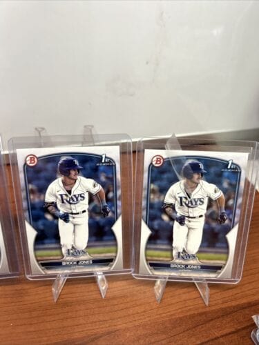 Cheap Sneaks Footwear/Sports Cards Baseball Card Brock Jones 2023 Bowman 1st Prospect Base Card( X4)BP-115 + Junior Cam