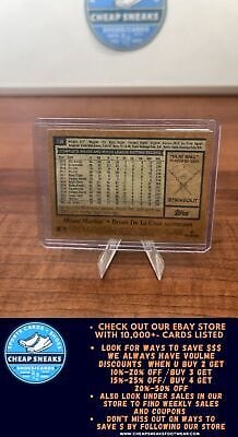 Cheap Sneaks Footwear/Sports Cards Baseball Card Bryan De La Cruz RC 2022 Topps Archives #138 Miami Marlins