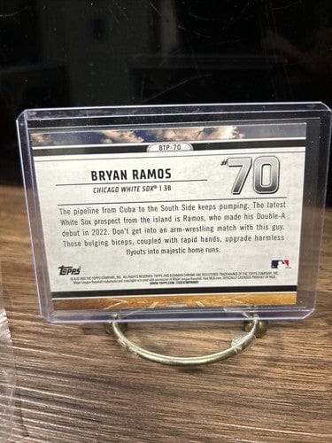 Cheap Sneaks Footwear/Sports Cards Baseball Card Bryan Ramos  2023 Bowman Chrome Baseball Card BTP-70  Chicago White So
