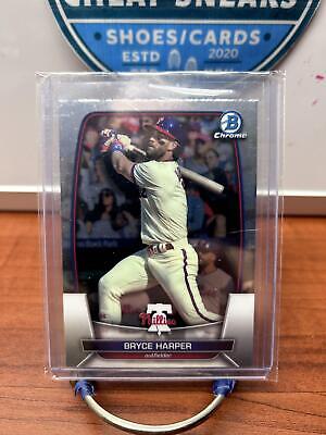Cheap Sneaks Footwear/Sports Cards Baseball Card Bryce Harper 2023 Bowman Chrome #97 Philadelphia Phillies