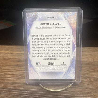 Cheap Sneaks Footwear/Sports Cards Baseball Card Bryce Harper 2023 Topps Chrome Stars of MLB Card Philadelphia Phillies