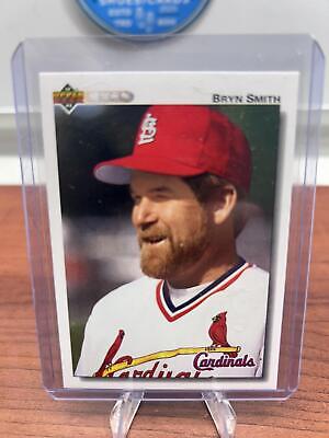 Cheap Sneaks Footwear/Sports Cards Baseball Card Bryn Smith 1992 Upper Deck #591 St. Louis Cardinals