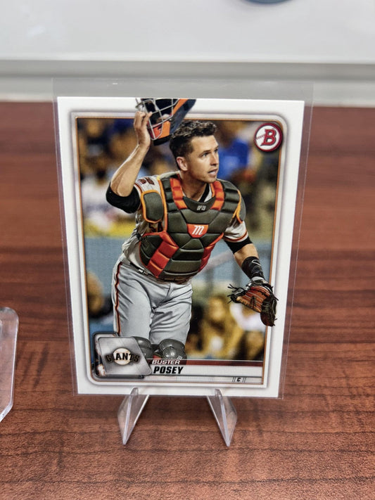 Cheap Sneaks Footwear/Sports Cards Baseball Card Buster Posey 2020 Bowman #86 San Francisco Giants