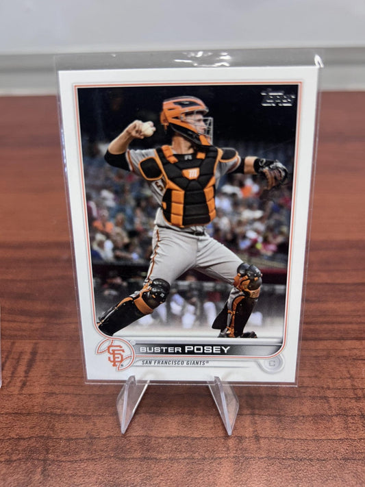 Cheap Sneaks Footwear/Sports Cards Baseball Card Buster Posey 2022 Topps #209 San Francisco Giants