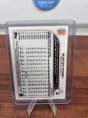 Cheap Sneaks Footwear/Sports Cards Baseball Card Buster Posey 2022 Topps Chrome Baseball Card  #95 San Francisco Giants