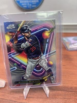 Cheap Sneaks Footwear/Sports Cards Baseball Card Byron Buxton 2023 Topps Cosmic Chrome #13 Minnesota Twins