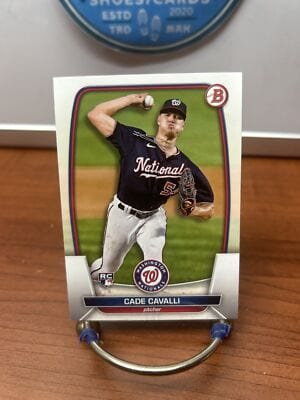 Cheap Sneaks Footwear/Sports Cards Baseball Card Cade Cavalli RC 2023 Bowman #94 Washington Nationals