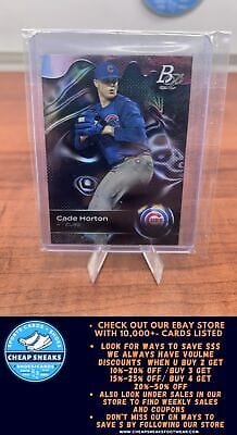 Cheap Sneaks Footwear/Sports Cards Baseball Card Cade Horton 2023 Bowman Platinum Top Prospects #TOP-27 Chicago Cubs