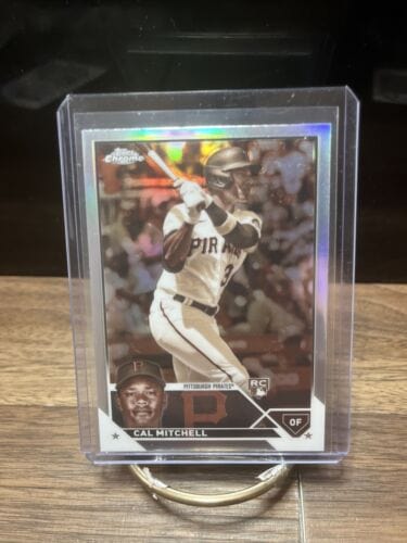 Cheap Sneaks Footwear/Sports Cards Baseball Card Cal Mitchell 2023 Topps Chrome Sepia Refractor #108 Pirates