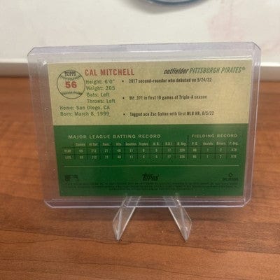 Cheap Sneaks Footwear/Sports Cards Baseball Card Cal Mitchell (RC) 2023 Topps Chrome Platinum Anniversary Refractor #56