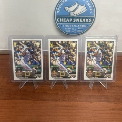 Cheap Sneaks Footwear/Sports Cards Baseball Card Cal Mitchell  (RC) 2023 Topps Series 1 Card  #313 Pittsburgh Pirates +