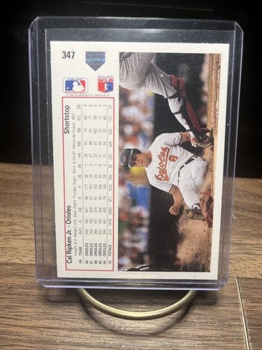 Cheap Sneaks Footwear/Sports Cards Baseball Card Cal Ripken Jr 1991 Upper Deck card #347! Baltimore Orioles!