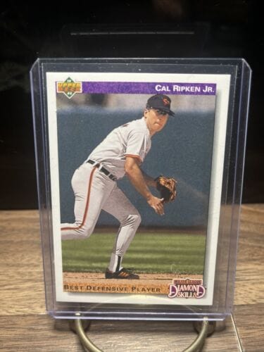 Cheap Sneaks Footwear/Sports Cards Baseball Card Cal Ripken Jr. 1992 Upper Deck Diamond Skills #645 Baltimore Orioles