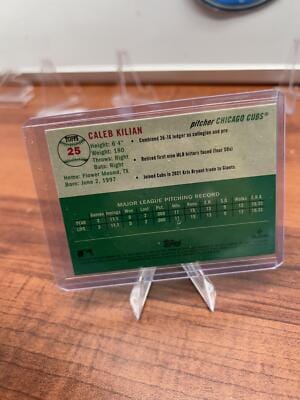 Cheap Sneaks Footwear/Sports Cards Baseball Card Caleb Kilian RC 2023 Topps Chrome Platinum Anniversary #25 Chicago Cub