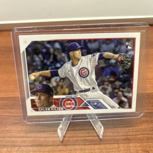 Cheap Sneaks Footwear/Sports Cards Baseball Card Caleb Kilian (RC) 2023 Topps Series 1  Rookie Baseball Card #69 Chicag