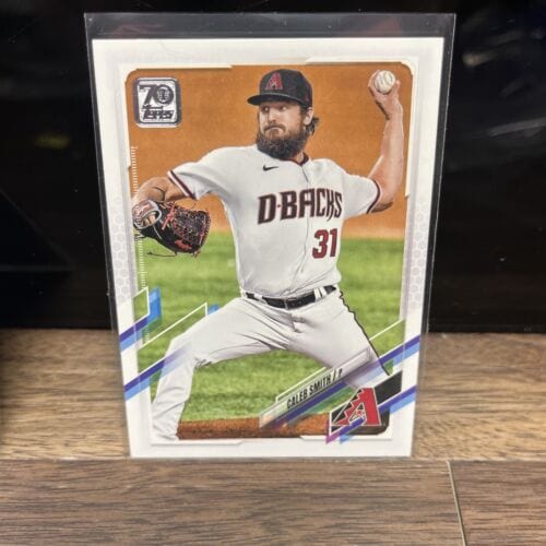 Cheap Sneaks Footwear/Sports Cards Baseball Card Caleb Smith Arizona Diamond Backs 2021 ,2023 Topps Series 1 Lot