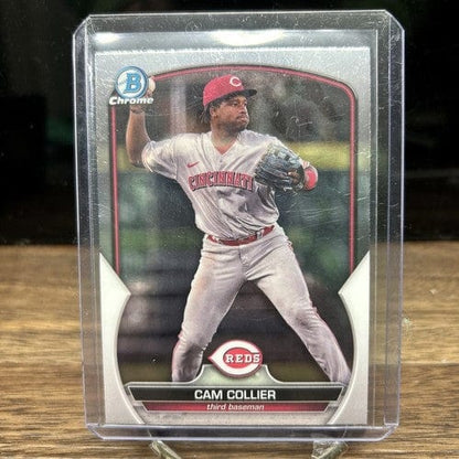 Cheap Sneaks Footwear/Sports Cards Baseball Card Cam Collier 2023 Bowman Chrome Cincinnati Reds Baseball Card #BCP-239