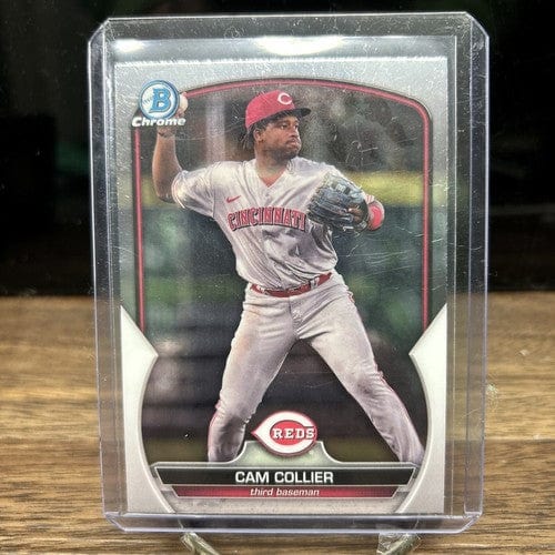 Cheap Sneaks Footwear/Sports Cards Baseball Card Cam Collier 2023 Bowman Chrome Cincinnati Reds Baseball Card #BCP-239