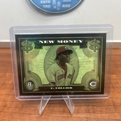Cheap Sneaks Footwear/Sports Cards Baseball Card Cam Collier Cincinnati Reds 2023 Bowman Platinum New Money #NM-10