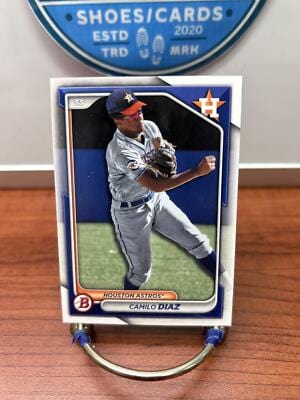 Cheap Sneaks Footwear/Sports Cards Baseball Card Camilo Diaz 2024 Bowman Prospects #BP-135 Houston Astros