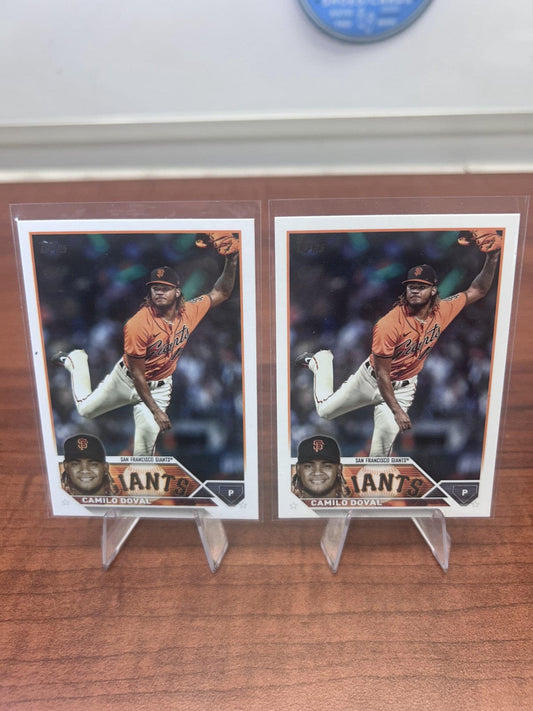 Cheap Sneaks Footwear/Sports Cards Baseball Card Camilo Doval 2023 Topps #262 San Francisco Giants