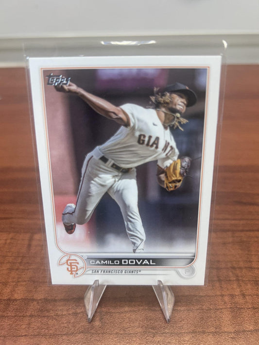Cheap Sneaks Footwear/Sports Cards Baseball Card Camilo Doval RC 2022 Topps Update #US30 San Francisco Giants