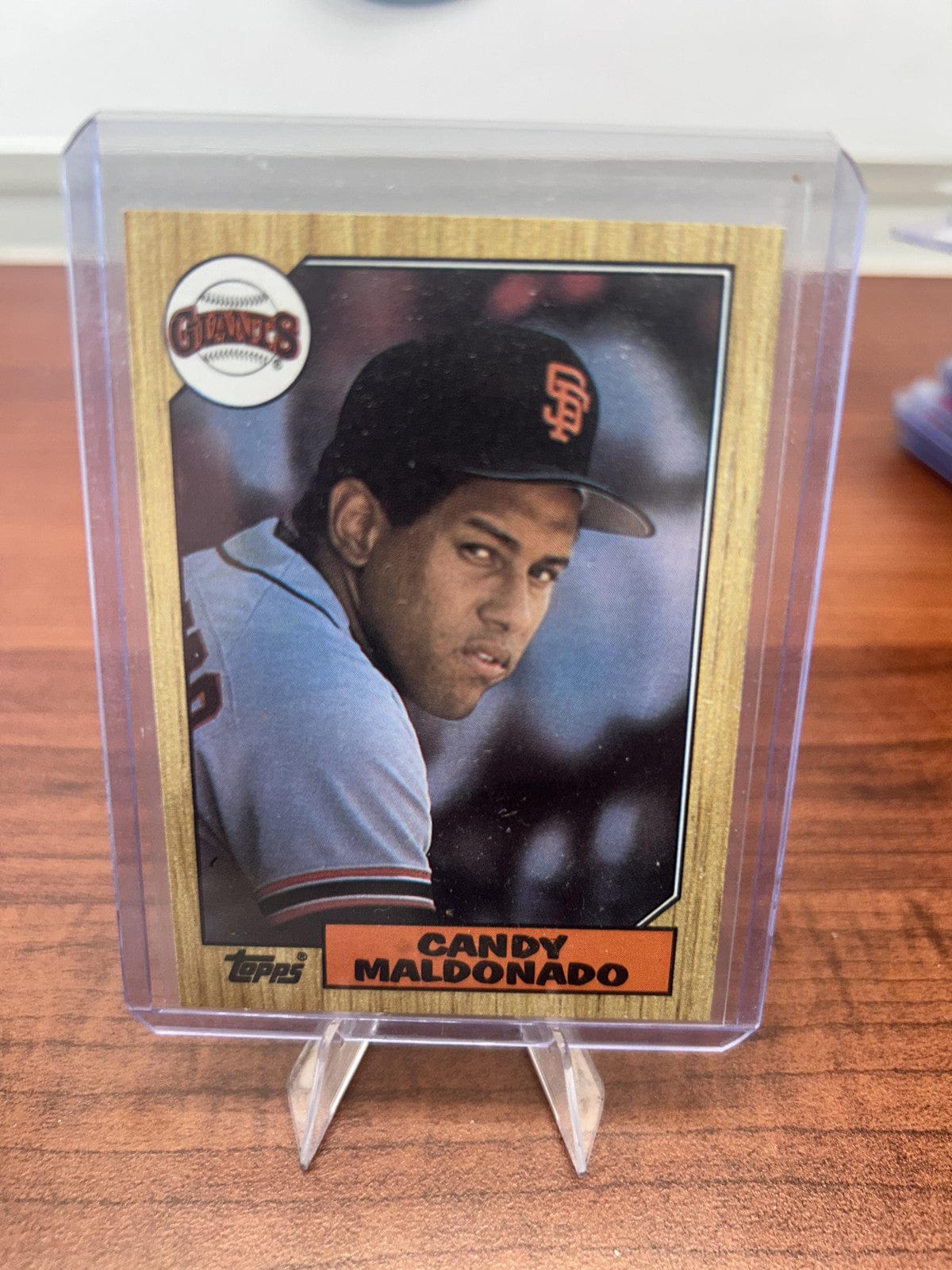 Cheap Sneaks Footwear/Sports Cards Baseball Card Candy Maldonado 1987 Topps #335 San Francisco Giants