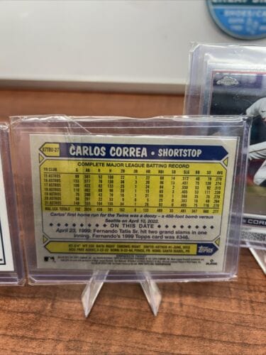 Cheap Sneaks Footwear/Sports Cards Baseball Card Carlos Correa Minnesota Twins Lot 2022/23 Topps Chrome 22 Topps Galler
