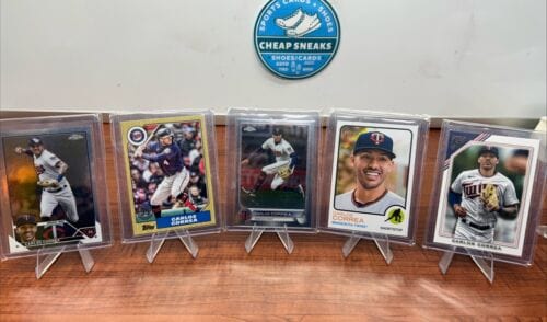 Cheap Sneaks Footwear/Sports Cards Baseball Card Carlos Correa Minnesota Twins Lot 2022/23 Topps Chrome 22 Topps Galler