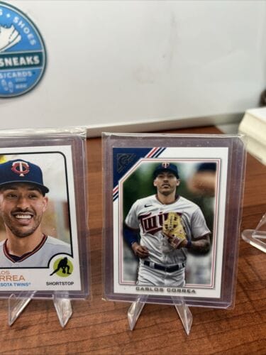 Cheap Sneaks Footwear/Sports Cards Baseball Card Carlos Correa Minnesota Twins Lot 2022/23 Topps Chrome 22 Topps Galler