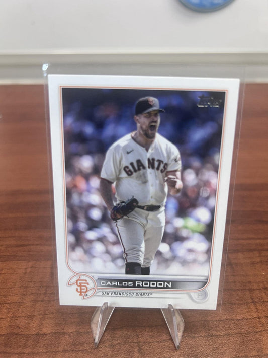 Cheap Sneaks Footwear/Sports Cards Baseball Card Carlos Rodon 2022 Topps Update #US86 San Francisco Giants